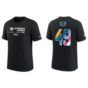 Arden Key Jacksonville Jaguars Black 2022 Crucial Catch Performance T-Shirt
