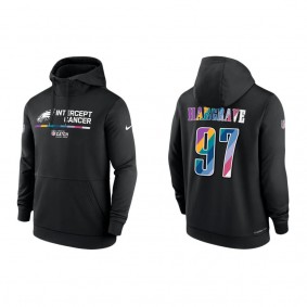 Javon Hargrave Philadelphia Eagles 2022 Crucial Catch Therma Performance Pullover Hoodie