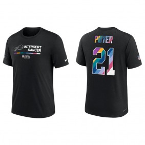 Jordan Poyer Buffalo Bills Black 2022 Crucial Catch Performance T-Shirt