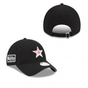 Women's Dallas Cowboys Black 2023 NFL Crucial Catch 9TWENTY Adjustable Hat